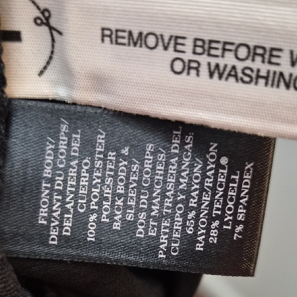 Ann Taylor Black Textured Blouse - Picture 4 of 5